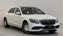 Mercedes-Benz S600 Maybach 2018 Mercedes-Benz S650 Maybach, 1 Year Warranty, Full Gargash Agency Service History, GCC