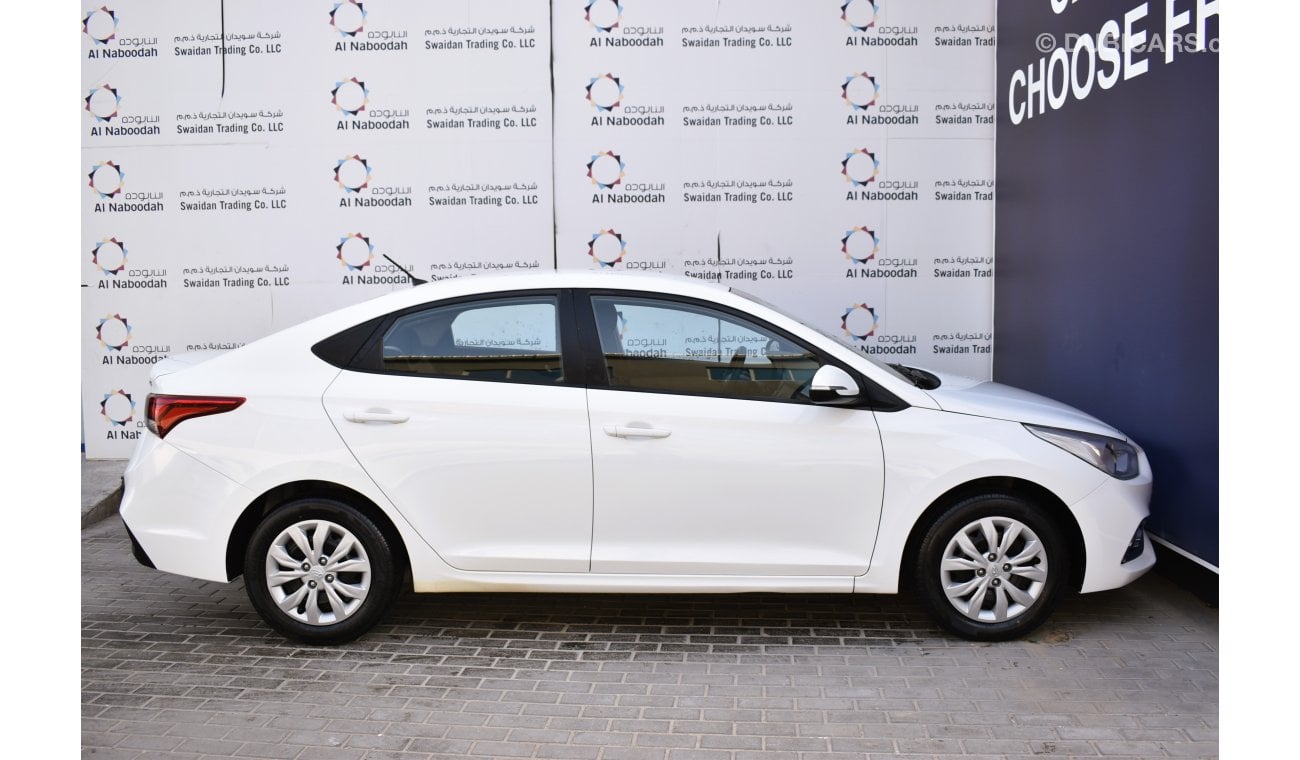 Hyundai Accent AED 589 PM | 1.6L GL SMART GCC DEALER WARRANTY