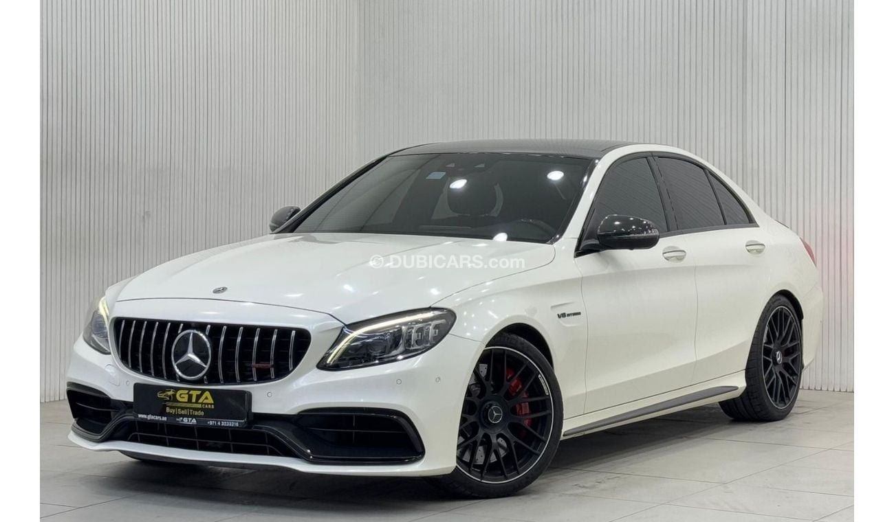 مرسيدس بنز C 63S AMG AMG 2021 Mercedes Benz C63s AMG, 2026 Mercedes Warranty, Carbon Fiber Package, Full Options, GCC