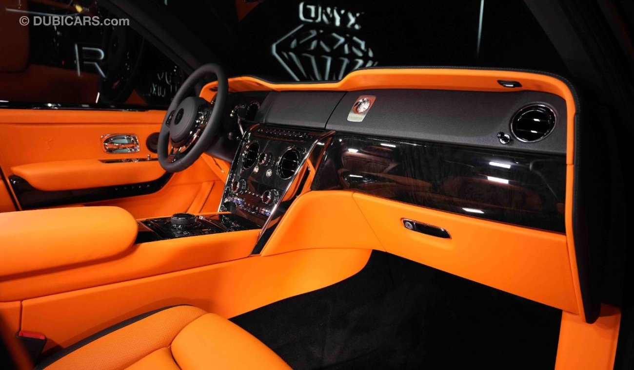 Rolls-Royce Onyx Cullinan | Gold Spirit of Ecstasy | 3-Year Warranty and Service