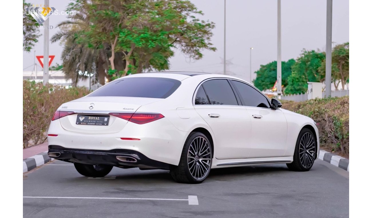 مرسيدس بنز S 500 4M Mercedes Benz S500 AMG kit GCC 2021 Under Warranty From Agency