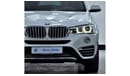 بي أم دبليو X4 EXCELLENT DEAL for our BMW X4 xDrive35i M-Kit ( 2015 Model ) in White Color GCC Specs