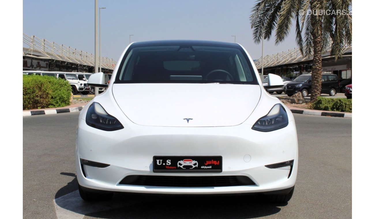 Tesla Model Y TESLA MODEL Y LONG RANGE DUAL MOTOR 4WD 2022 GCC LOW MILEAGE SINGLE OWNER WITH 8 YEARS AGENCY WARRAN