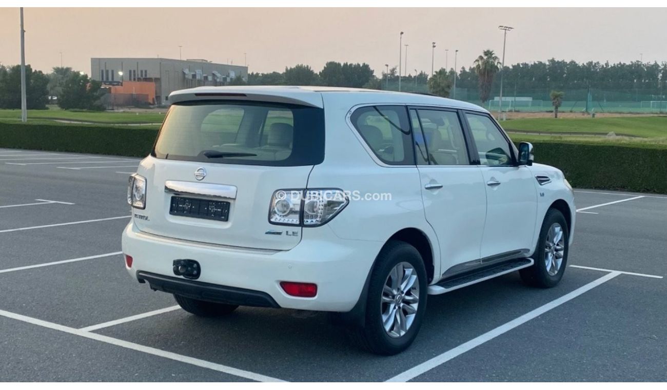 Nissan Patrol LE Platinum 1 على 1 رادار تحكم مسار كراسي كهرباء شاشات خلفيه خمس كاميرات بدون حادث بدون Full option