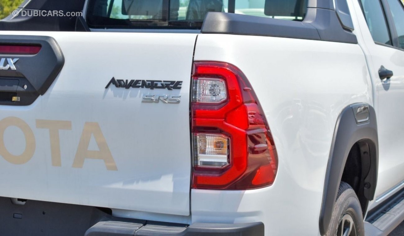 تويوتا هيلوكس For Export Only !Brand New Hilux Adventure HLX40-ADVZ 4.0L | Petrol | V6 2023 Model | White/Black | 