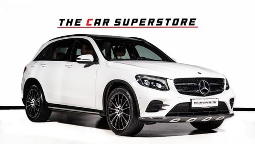 مرسيدس بنز GLC 250 4MATIC 2.0L 2018 - MERCEDES BENZ GLC 250 4matic AMG LINE - GCC - SERVICE HISTORY FULL WITH GARGASH