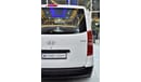 Hyundai H-1 EXCELLENT DEAL for our Hyundai H1 ( 2016 Model ) in White Color GCC Specs