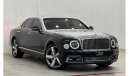 بنتلي مولسان 2017 Bentley Mulsane Speed, June 2025 Bentley Warranty, Full Bentley Service History, Low Kms, GCC