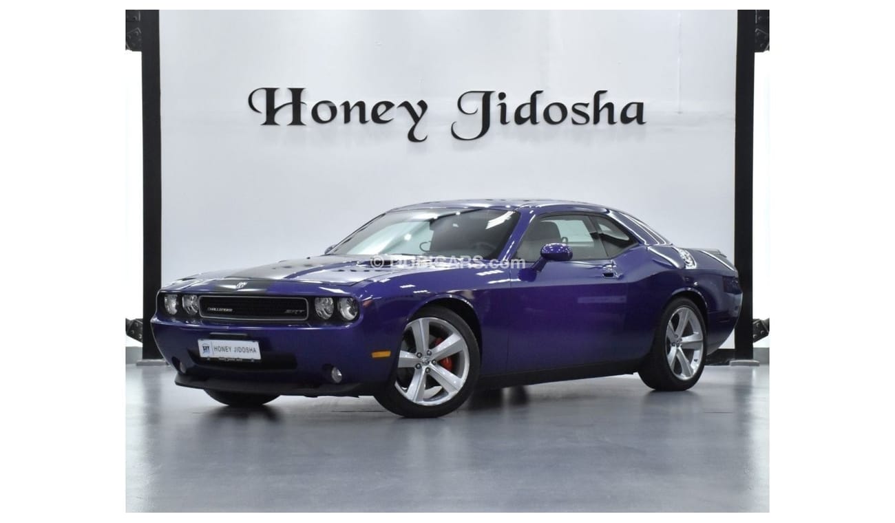 دودج تشالينجر EXCELLENT DEAL for our Dodge Challenger SRT8 6.1 HEMI ( 2010 Model ) in Purple / Violet Color GCC Sp