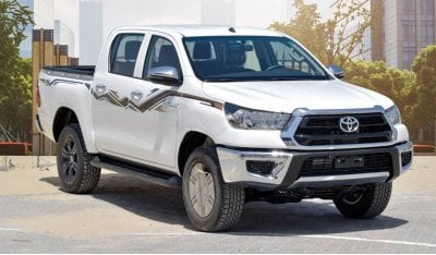 تويوتا هيلوكس 2.7 DC GLX  4X4 PETROL, MANUAL AC, KEY START, MODEL 2024