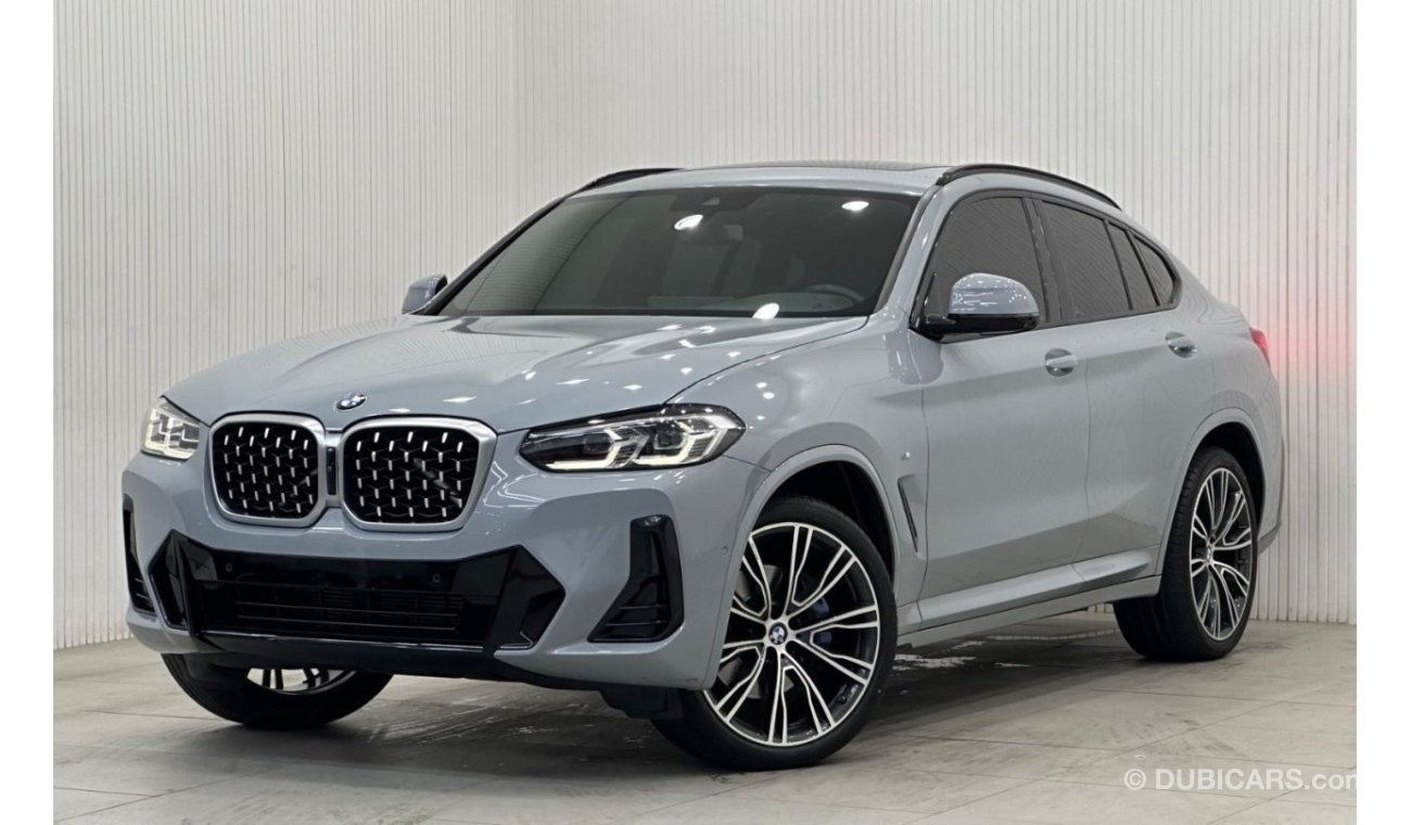 BMW X4 xDrive 30i 2022 BMW X4 xDrive30i M-Sport, April 2027 BMW Warranty + Service Pack, Full Options, Low