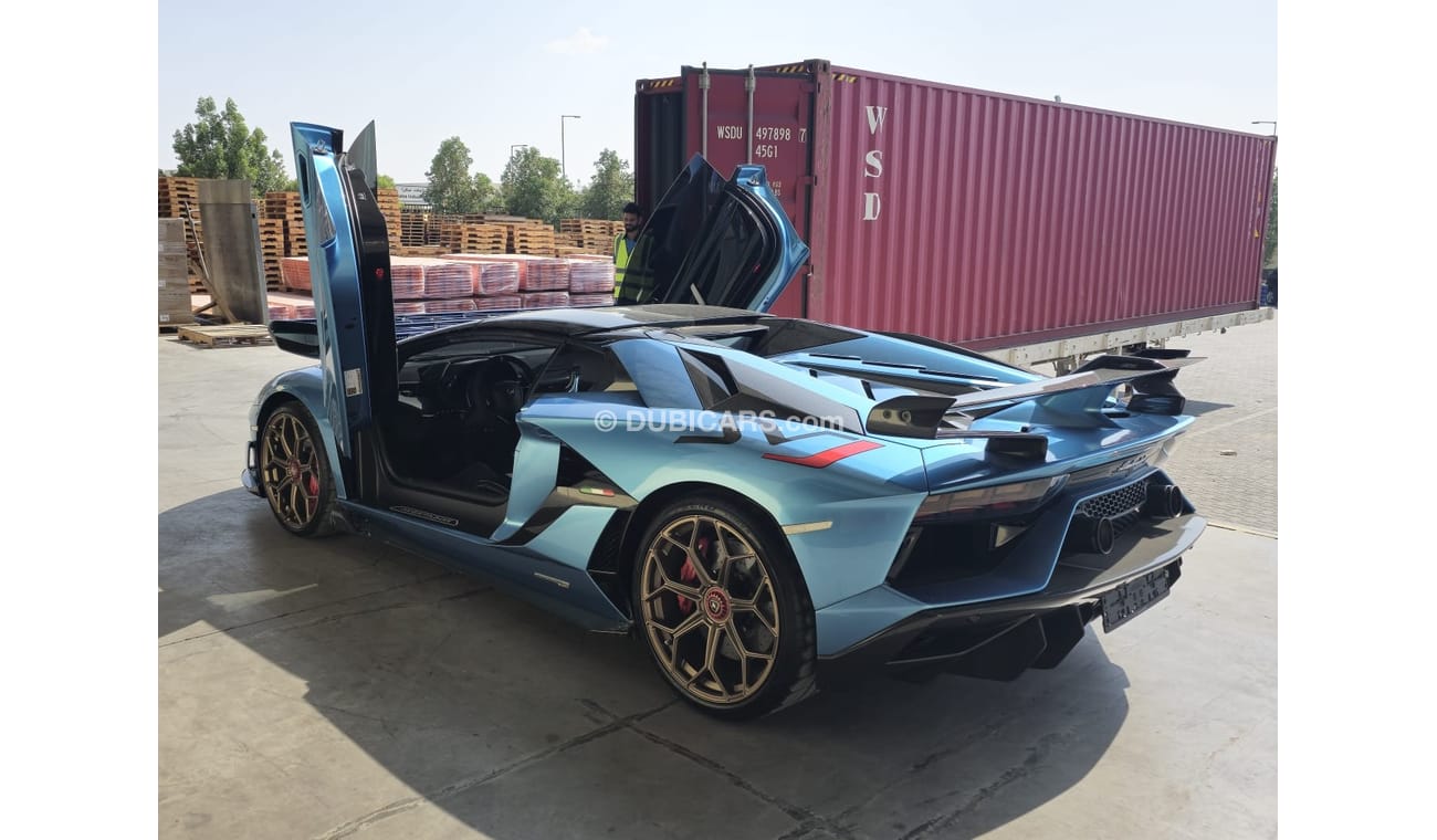 Lamborghini Aventador 2021 - SVJ Roadster - 2,150KM Only - Sky Blue