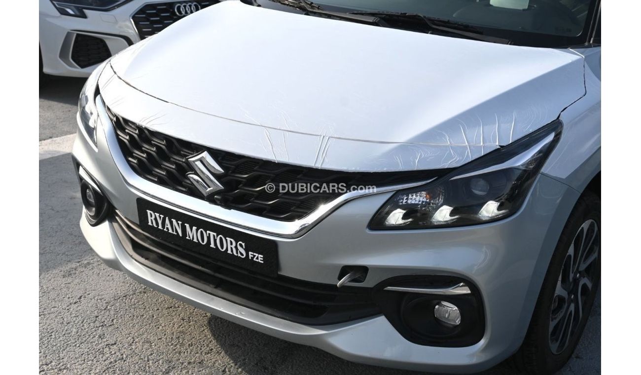 سوزوكي بالينو Suzuki Baleno 1.5L Petrol, Hatchback, FWD, 5Doors, Color: Silver Model: 2024