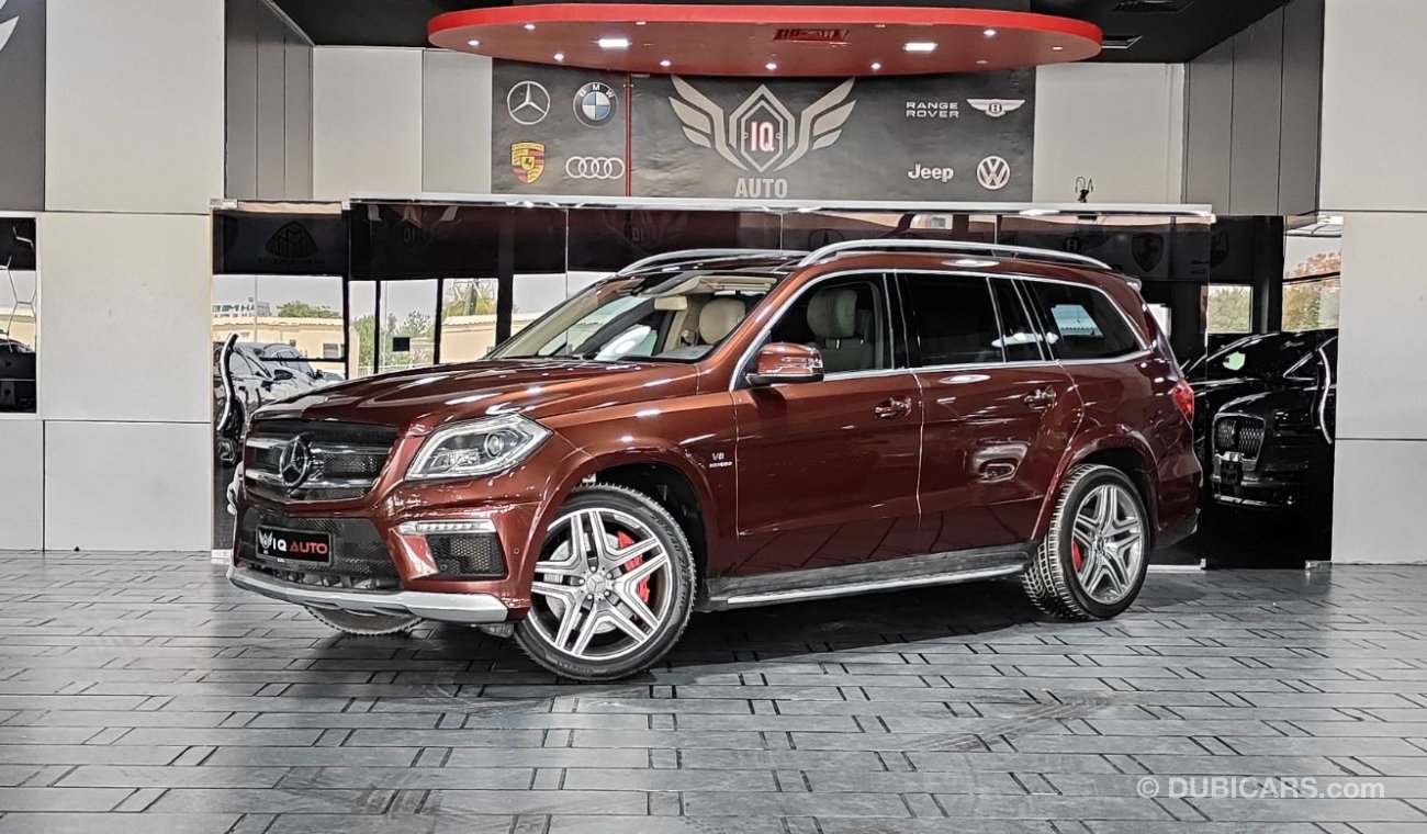 Mercedes-Benz GL 63 AMG Std 2014 MERCEDES-BENZ GL63 AMG | 5.5L V8 Bi-TURBO 500 HP | 7 SEATS | GCC | FULLY LOADED