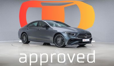 مرسيدس بنز CLS 450 AMG Line - AED 4,033 P/M - Warranty till 10/2027