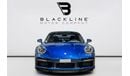 بورش 911 Turbo 3.8L (575 HP) Coupe 2024 Porsche Turbo, 2029 Porsche Warranty, Gentian Blue Metallic, Low KMs,