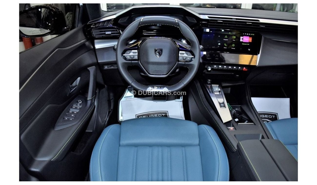 Peugeot 408 EXCELLENT DEAL for our Peugeot 408 GT ( 2024 Model ) in Blue-Green Color GCC Specs