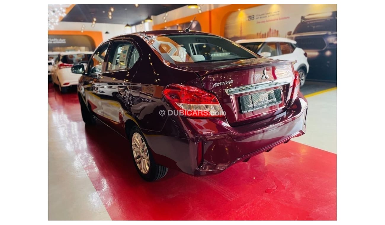 Mitsubishi Attrage GLX Highline AED 622 EMi @ 0% DP | GCC | Under Warranty | Certified Pre-owned |