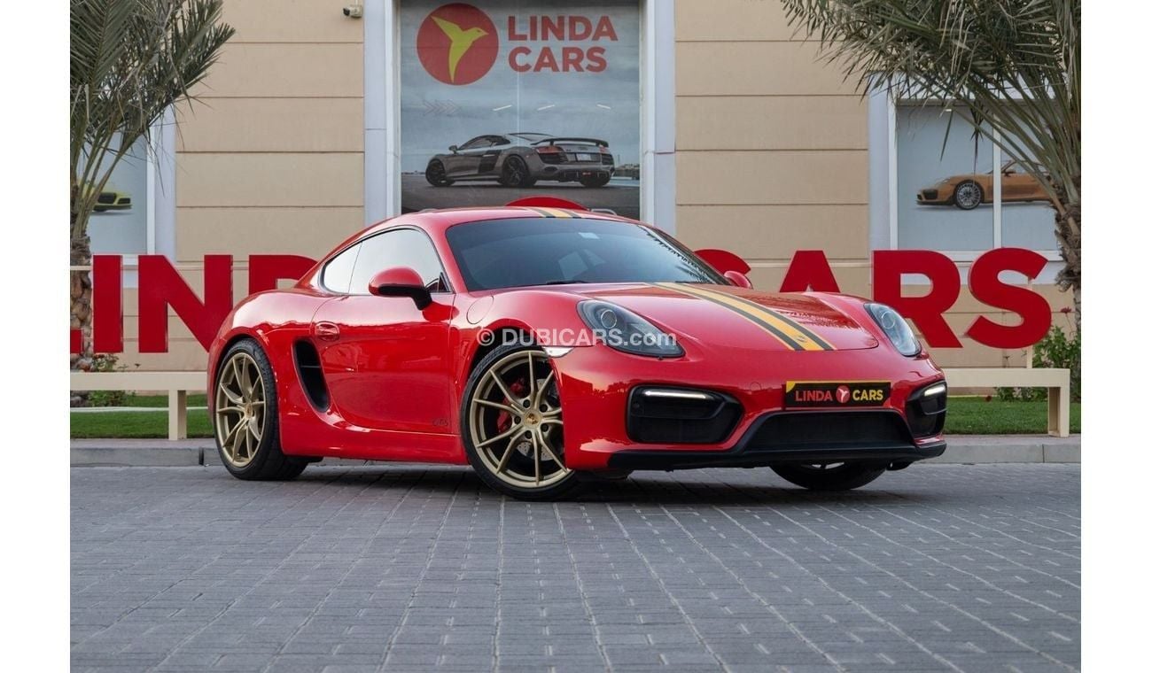 Porsche 718 Cayman Porsche Cayman GTS 2016 GCC under Warranty with Flexible Down-Payment.