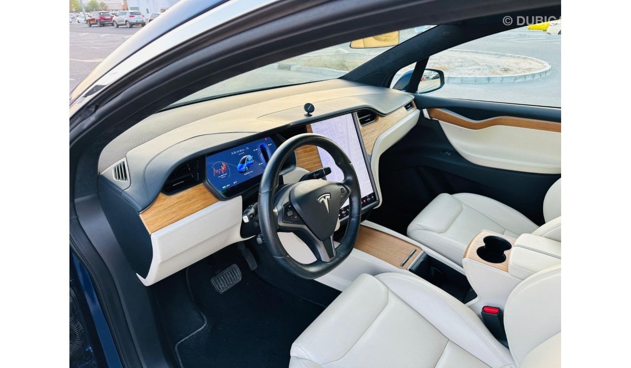 تسلا موديل اكس AED 3600 PM | TESLA MODEL X 2020 | UNDER WARRANTY | GCC | FIRST OWNER | Full Service History