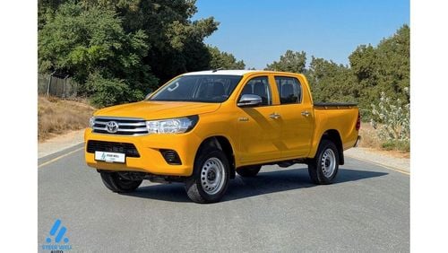 تويوتا هيلوكس DLX 2.4L 4WD Diesel MT DC / Ready to Drive / GCC / Book Now!