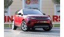 Land Rover Range Rover Evoque Range Rover Evoque P200 S 2020 GCC under Agency Warranty with Flexible Down-Payment.