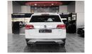 فولكس واجن تيرامونت AED 1,400 P.M | 2018 VOLKSWAGEN TERAMONT SE | UNDER WARRANTY | 7 SEATER | GCC | FULL PANORAMIC VIEW