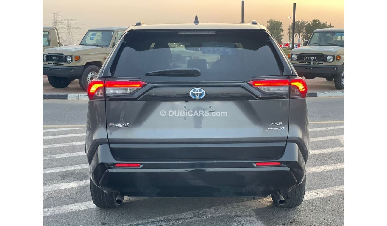 Toyota RAV4 2021 Toyota Rav4 XSE Hybrid Fuel ⛽  Full Option Sports Edition - 2.5L V4 - AWD 4x4 - UAE PASS