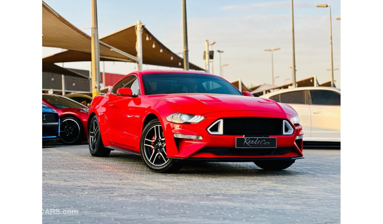 Ford Mustang GT | Monthly AED 1360/- | 0% DP | Paddle Shifters | Leather Seats | Rear View Camera | # 33782