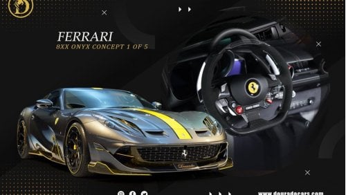 Ferrari 812 Superfast Onyx 8XX | 1 of 5 | 3-Year Warranty and Service, 1-Month Special Price Offer