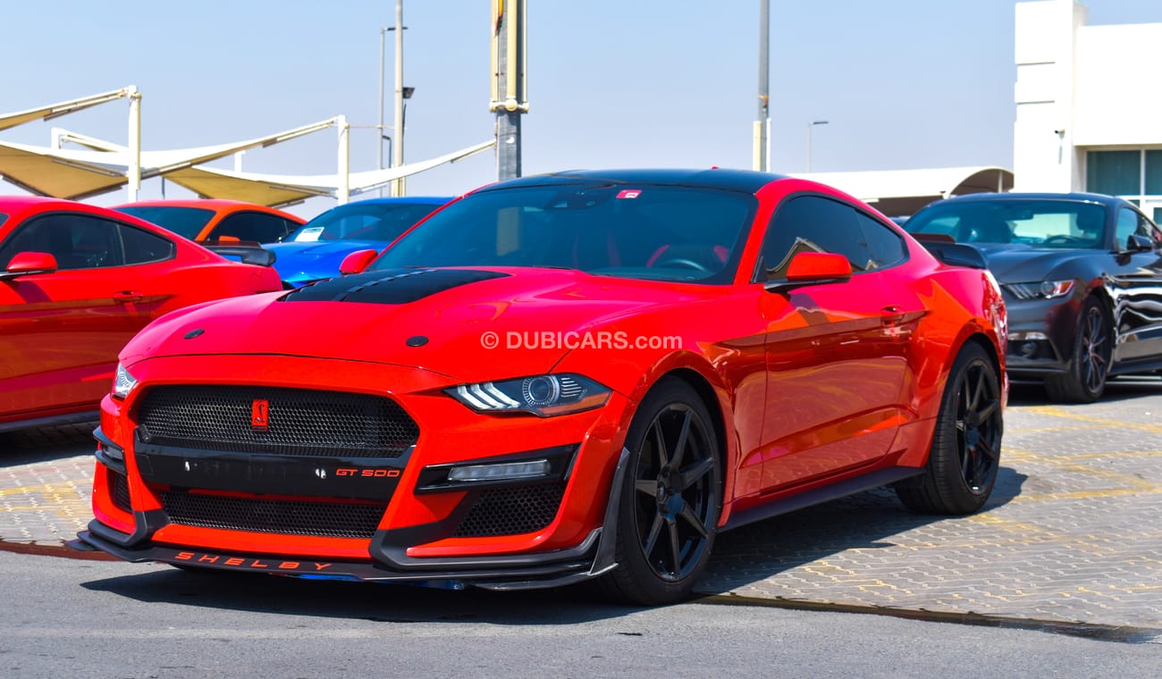 فورد موستانج Ecoboost With GT 500 Shelby body kit