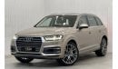 Audi Q7 2019 Audi Q7 55TFSI Quattro 7 Seater, Warranty, Full Audi Service History, Full Options, GCC