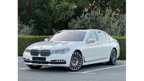 BMW 740Li Exclusive 1500 Monthly payments / BMW 740 LI / GCC / no accidents/ Full option