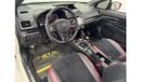 Subaru Impreza WRX 2021 Subaru WRX STI Manual Transmission, Warranty, Full Subaru Service History, GCC