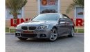 BMW 528i Exclusive M Sport BMW 528i M-Sport 2016 GCC (LOWEST MILEAGE) under Agency Warranty with Flexible Dow