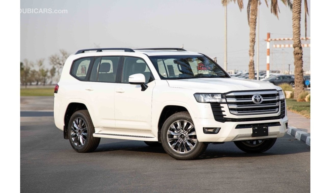 Toyota Land Cruiser 2023 Toyota Land Cruiser 4.0 GXR High - White Pearl inside Black | Export Only