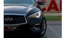 Infiniti Q50 Luxe Infiniti Q50 2022 GCC under Agency Warranty with Flexible Down-Payment.