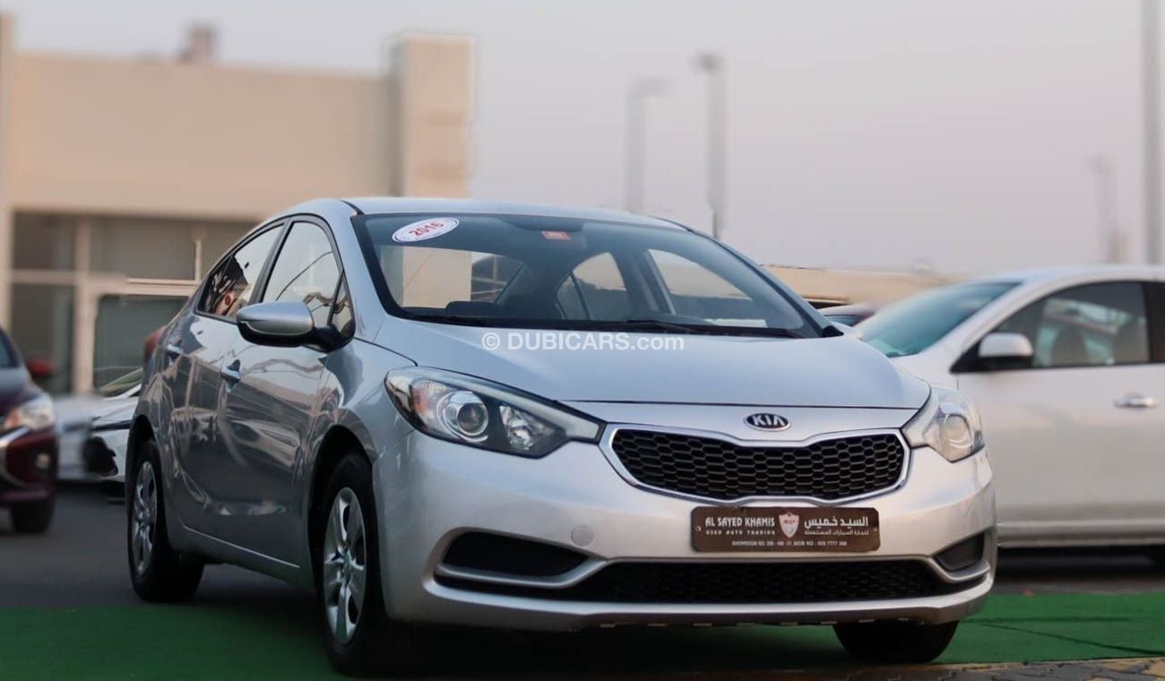 Kia Cerato EX 1.6L Kia cerato 1.6L 2016 GCC accident free in excellent condition