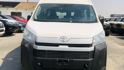 تويوتا هاياس Toyota Hiace High Roof 3.5L Automatic Transmission and Auto Door 13"Passenger Model 2025 DVD- Camera