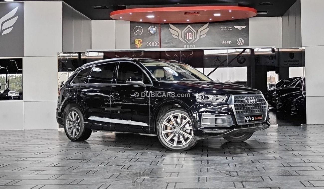 Audi Q7 AED 1,700 P.M | 2016 AUDI Q7 45 TFSI QUATTRO 3.0 L | 7 SEATS | GCC | FULL PANORAMIC VIEW