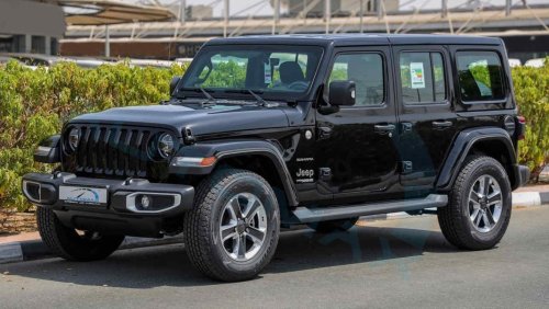 جيب رانجلر Unlimited Sahara , 2023 GCC , 0Km , With 3 Years or 60K Km Warranty @Official Dealer