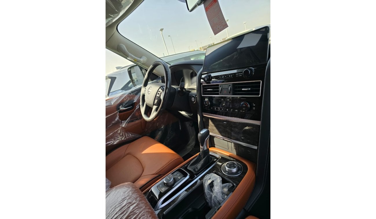 نيسان باترول 5.6L PETROL V8, 360 CAMERA, COOLER AND HEATER SEATS 2024