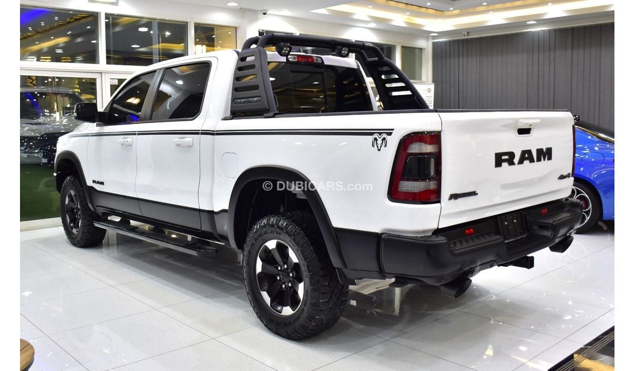 RAM 1500 EXCELLENT DEAL for our Dodge Ram Rebel 4x4 5.7L ( 2021 Model ) in White Color GCC Specs