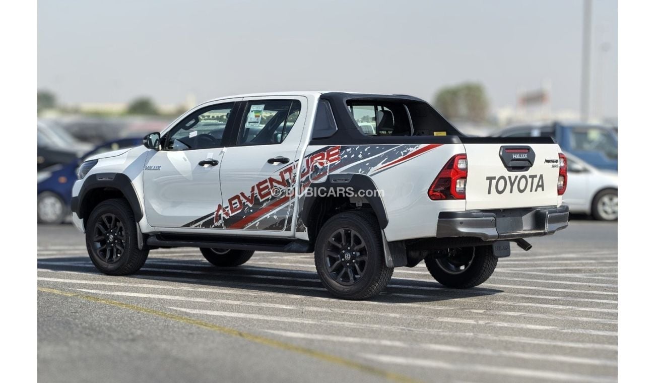 تويوتا هيلوكس 2024 TOYOTA HILUX ADVENTURE 2.8L D/CAB DIESEL AUTOMATIC TRANSMISSION