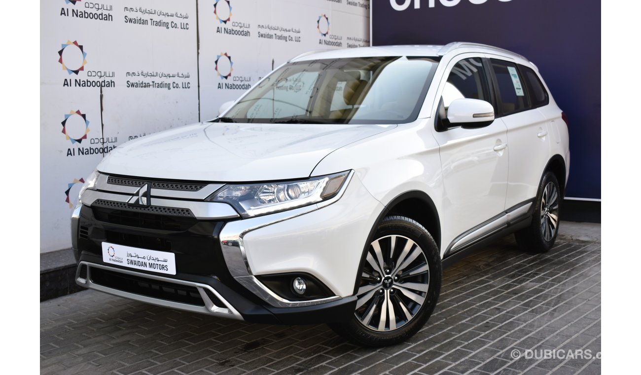 Mitsubishi Outlander AED 1039 PM | 2.4L GLX 7STR GCC DEALER WARRANTY