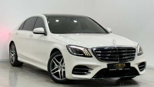 مرسيدس بنز S 320 2020 Mercedes S320 LWB, Sep 2025 Mercedes Warranty, Full Mercedes Service History, Low Kms, GCC