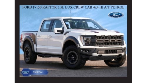 فورد إف-150 رابتور FORD F-150 RAPTOR 3.5L LUX CREW CAB 4x4 HI A/T PTR 2022 Model Year