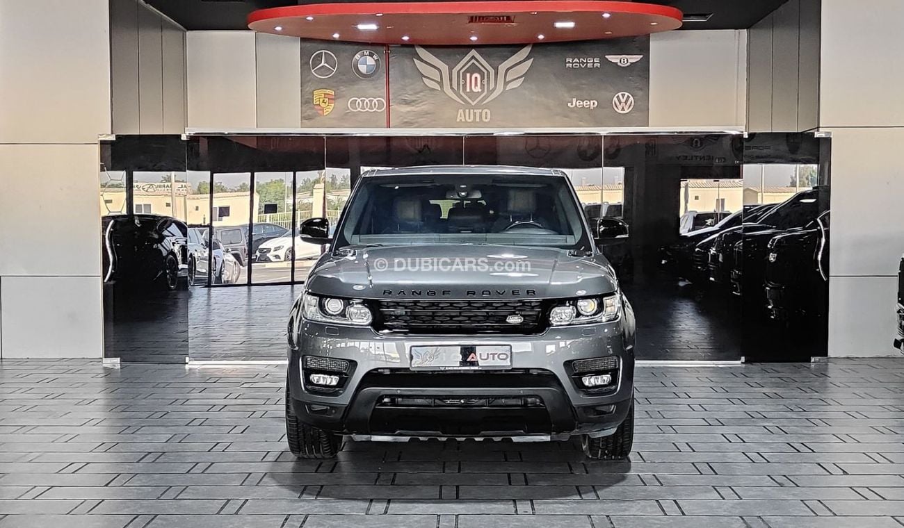 Land Rover Range Rover Sport HSE 3.0L (340 HP) AED 2,300 P.M | 2016 RANGE ROVER SPORT HSE | BLACK EDITION | FSH | FULL PANORAMIC