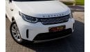 لاند روفر دسكفري Land Rover Discovery HSE 2018 (7 SEATER) GCC under Warranty with Flexible Down-Payment.