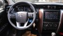 Toyota Fortuner 2.7L Petrol With Leather Seats and TV Silver Color